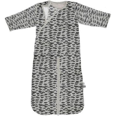 Snoozebaby Trappelzak Frost Grey 74 Cm Polykatoen Grijs