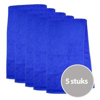 The One Sporthanddoek 30x130 cm 450 gram Royal Blue (5 stuks) - thumbnail