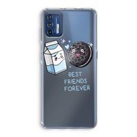 Best Friend Forever: Motorola Moto G9 Plus Transparant Hoesje