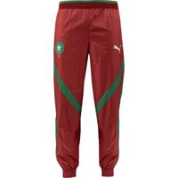 PUMA Marokko Pre-Match Woven Trainingsbroek 2024-2026 Rood Groen