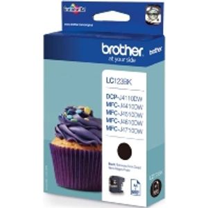 Brother LC-123BK inktcartridge 1 stuk(s) Origineel Hoog (XL) rendement Zwart