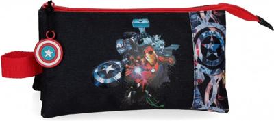 Jim Jam Etui avengers marvel pennenetui 3 vaks 2 ritsen