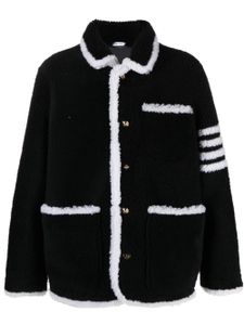 Thom Browne veste à 4 bandes signature - Bleu