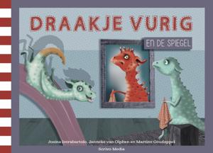 Draakje Vurig en de spiegel (Hardback)
