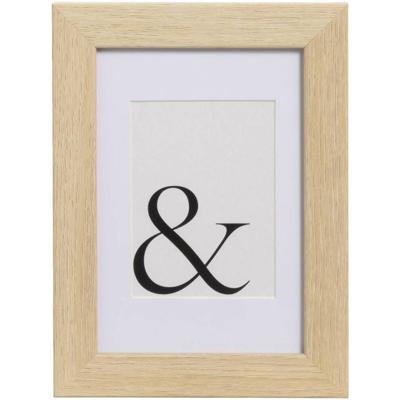 Leen Bakker - Fotolijst Haarlem - Naturel - 10x15 Cm - MDF/Glas - Beige