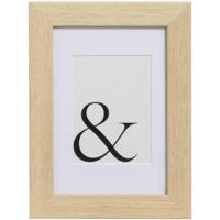 Leen Bakker - Fotolijst Haarlem - Naturel - 10x15 Cm - MDF/Glas - Beige