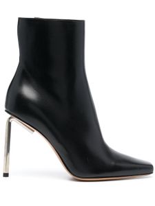 Off-White Allen 100mm leather ankle boots - Noir