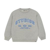 Daily7 winter sweater jongens - grijs - oversized/print