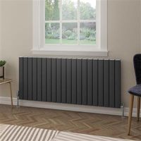 Eastbrook Hadleigh radiator 140x60cm aluminium 2345W antraciet - thumbnail