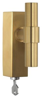 Formani draaikiepgarnituur Piet Boon ONE PBT20-DKLOCK afsluitbaar - PVD mat goud