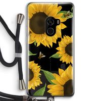 Sunflower and bees: Xiaomi Mi Mix 2 Transparant Hoesje met koord