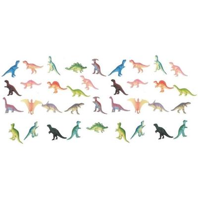 Dinosaurussen speelgoed figuren - set 36x - van 6 cm - Speelgoed dino dieren