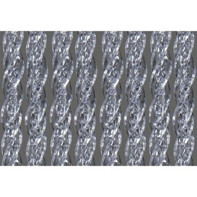 Deurgordijn - transparant - 90 x 220 cm - vliegengordijn - PVC