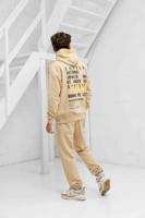 Cou7ure Essentials Manhattan Trainingspak Heren Beige - Maat XS - Kleur: Beige | Soccerfanshop