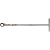 KS Tools 500.7343 Gloeikaarsen-T-handgreep-ringratel, 14 mm