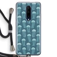 Kwallie: OnePlus 7 Pro Transparant Hoesje met koord Kwallie: OnePlus 7 Pro Transparant Hoesje met koord