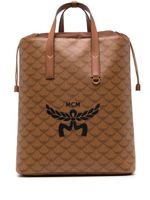 MCM medium Himmel Lauretos leather backpack - Marron - thumbnail