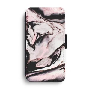 Roze stroom: iPhone XS Max Flip Hoesje