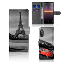 Sony Xperia 10 II Flip Cover Eiffeltoren - thumbnail