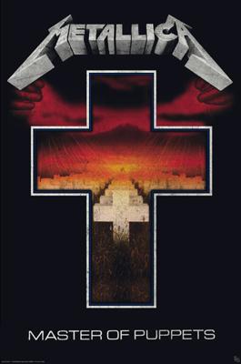 Poster Metallica Master of Puppets Album Cover 61x91,5cm