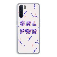 GRL PWR: Oppo A91 Transparant Hoesje