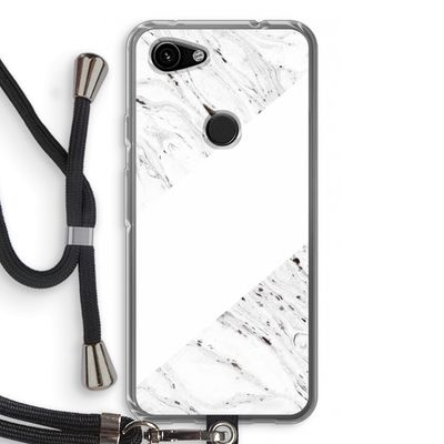 Biggest stripe: Pixel 3a Transparant Hoesje met koord