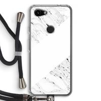 Biggest stripe: Pixel 3a Transparant Hoesje met koord