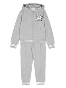 Moncler Enfant survêtement deux pièces en coton - Gris