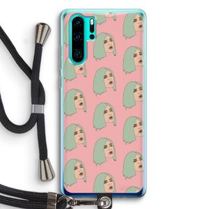 King Kylie: Huawei P30 Pro Transparant Hoesje met koord