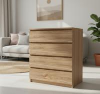 Meubel sticker eikenhout