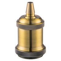 Light depot - fitting metaal E27 - messing - Outlet Light depot - fitting metaal E27 - messing - Outlet