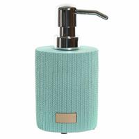Items Zeeppompje/dispenser - mintgroen - keramiek - 10 x 16 cm - keuken/toilet/badkamer