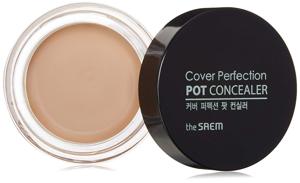 The Saem - Cover Perfection Pot Concealer - #2 Rich Beige