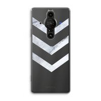 Marmeren pijlen: Sony Xperia Pro-I Transparant Hoesje