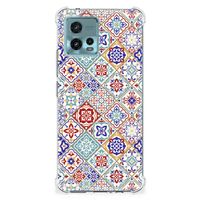 otorola Moto G72 Anti-Shock Hoesje Tiles Color