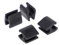 XLC Kabed sh di2 kabelclip 2.5x4mm zw ds a 30 brx1