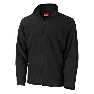 Zwart fleece vest Viggo voor heren  XL  -
