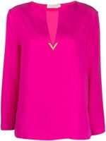 Valentino Garavani Pre-Owned blouse Cady Couture en soie - Rose