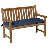 Madison Bankkussen Panama 120x48 cm saffierblauw - thumbnail