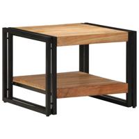 Salontafel 50x50x38 cm massief acaciahout
