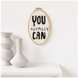 Rico Design Punchpakket "You totally can" Ø 21 cm