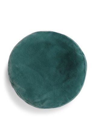 Essenza Essenza Mads Furry cushion Reef green 45 cm round