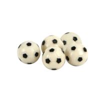 Tafelvoetbal balletjes - 5x stuks - D3 cm - mini voetballetjes