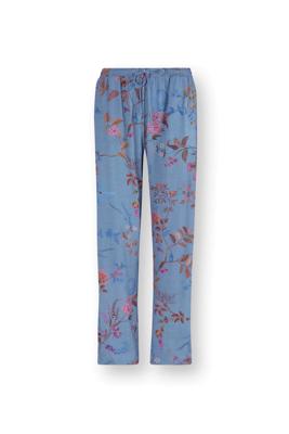 Pip Studio Belin Lange Broek Bodhi Flower Blauw XS - Officiële Webshop