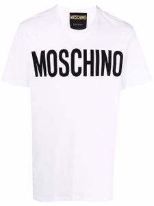 Moschino t-shirt à logo imprimé - Blanc