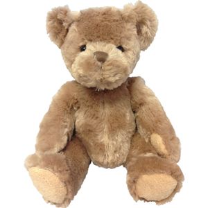 Pluche knuffel dieren teddy beer bruin 32 cm