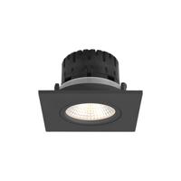 Inbouwspot Artdelight Austin 1 Lichts Vierkant LED 2700K Dimbaar Zwart