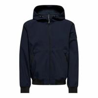 Heren Sportjas Only & Sons Onsbowie Marineblauw - Maat: L
