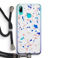 Terrazzo N°6: Huawei P Smart (2019) Transparant Hoesje met koord