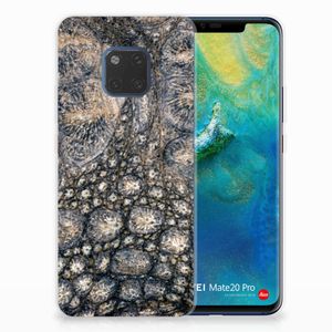 Huawei Mate 20 Pro TPU Hoesje Krokodillenprint